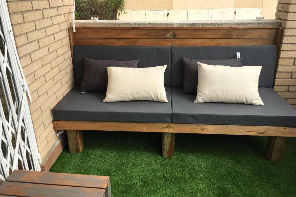 Apartamento Para 5 Personas Frente Al Mar Con Piscina Y Parking Cubelles Buitenkant foto